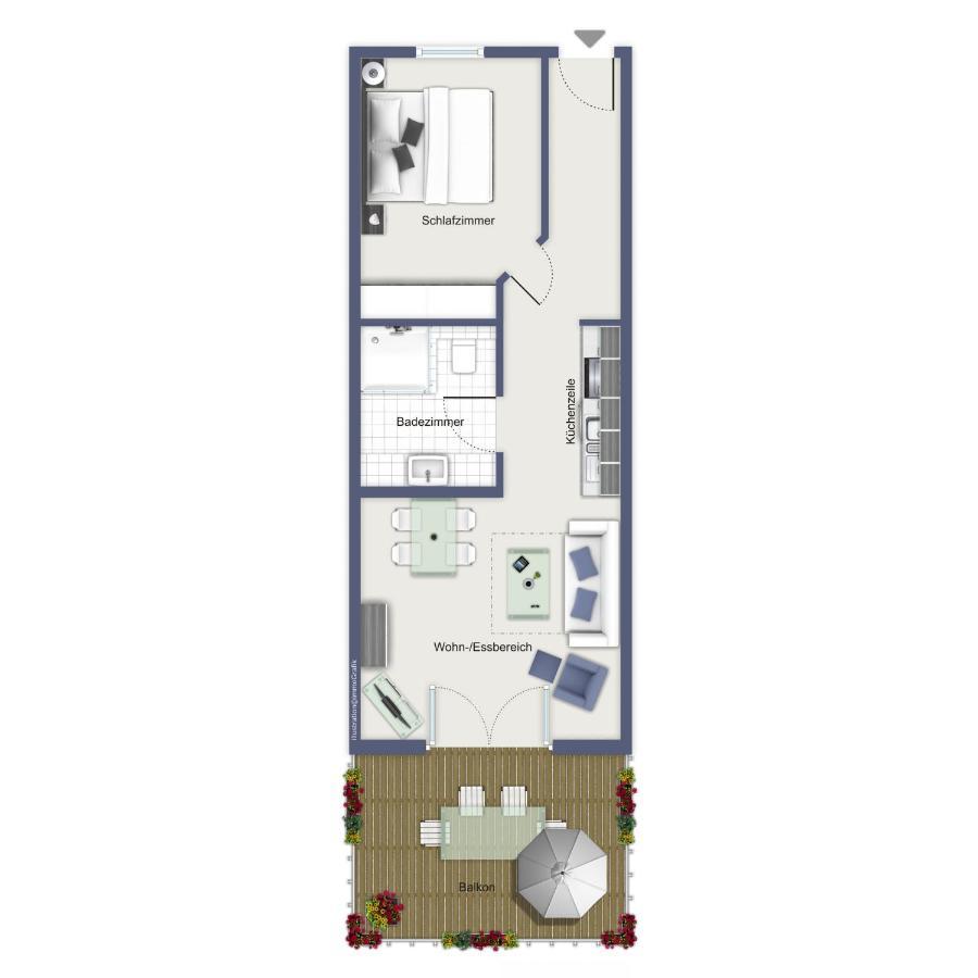 Meeresblick Wohnung 220 Ostseebad Kühlungsborn Exterior foto